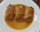 Foto del paso 5 de la receta: Rollitos de pechuga a la piña🍍