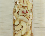 Foto del paso 4 de la receta: Trenza de hojaldre con plátano 🍌 manzana 🍎 y chocolate blanco🍫