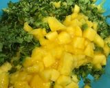 A picture of step 1 of Mango Salsa Salad.