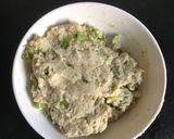 A picture of step 2 of Chicken cheese ball.