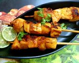 A picture of step 3 of Grilled Pineapple Tikka.