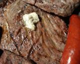 A picture of step 6 of Grilled Steaks with Compound Spread.