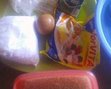 Foto langkah ke 1 dari resep Bolu kukus 2 rasa(simpel) with dandang no mixer.