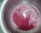 A picture of step 3 of Colourful drink.