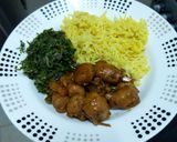 A picture of step 4 of Stewed sausage.