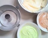 Foto langkah ke 5 dari resep Chiffon Cake 3 Rasa ( Vanilla Choco Pandan menul2+Step by step.