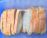 Foto langkah ke 6 dari resep Roti Tawar Eggless.