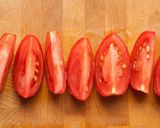A picture of step 2 of Pork on Tomato sauté with Fish sauce (kinamatisan pork-chop).