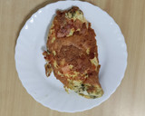 Foto del paso 4 de la receta: Tortilla de salmón y queso