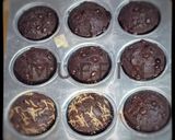 Foto langkah ke 6 dari resep Chocolate custard muffin.