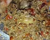 A picture of step 2 of Chicken yakhni pulao.