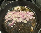 A picture of step 3 of Chicken in a Bacon and White Wine Sauce.