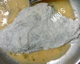 A picture of step 8 of Chicken a la kiev.