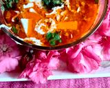 A picture of step 5 of Yummy and Tasty Malai Paneer with tomato.