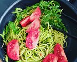 Makaron w pietruszkowym pesto krok przepisu 2 zdjęcie