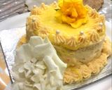 एगलेस लेमन कर्ड केक (eggless lemon curd cake recipe in Hindi) रेसिपी चरण 14 फोटो