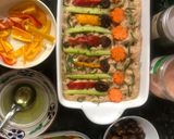 Hình bước làm 4 của món Focaccia- hương vị nước Ý (món chay)