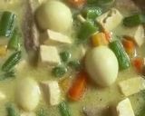 Foto langkah ke 5 dari resep Kari Sayur (Buncis, Wortel, Tahu, Telur Puyuh & Ayam).
