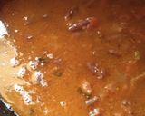 A picture of step 3 of Rajma masala.