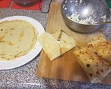 A picture of step 3 of Cheese Blintz.