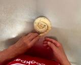 Onion Bread (How to make super easy thinnest dough no-rolling pin) recipe step 8 photo