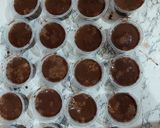 Foto langkah ke 3 dari resep Puding Sutra Coklat Lembut.