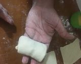 Foto del paso 6 de la receta: Rollitos de hojaldre, rellenos de carne 🍖 y vegetales 🥬