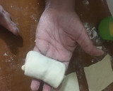 Foto del paso 6 de la receta: Rollitos de hojaldre, rellenos de carne 🍖 y vegetales 🥬