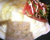 Foto langkah ke 3 dari resep Crepes Sosis Teflon.