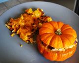 Une image de l'étape 7 de Recette automnale : Jack be little farcis façon œuf cocotte🎃.
