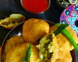 A picture of step 4 of Lilva Beans Kachoris.