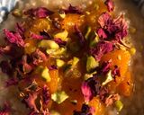 A picture of step 6 of Rose water, cardamom and apricot rice pudding - vegan.