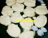 A picture of step 3 of Akara/beans cake and pap.