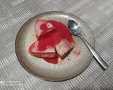 Foto del paso 2 de la receta: Panna cotta de arándanos con salsa de fresas 🍓