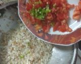 A picture of step 2 of Paneer Masala Bhurji.