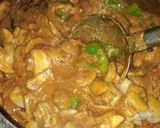 A picture of step 5 of Mushroom ki sabji.