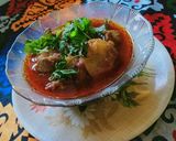 A picture of step 9 of Shaljum gosht.