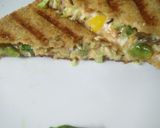 A picture of step 6 of Grilled Brown Bread Cheesey and Spicy Mayonnaise Sandwich.