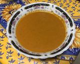Une image de l'étape 20 de Soupe mixée poivrons, carottes et tomates au bouillon de crevettes.