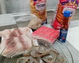 Foto del paso 1 de la receta: Tostadas de mariscada