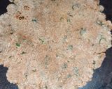 A picture of step 3 of Wheat Bran flour Roti.