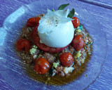 Foto del paso 4 de la receta: Burrata con 3 texturas de Tomate