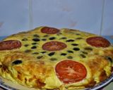 Pas rețetă Omletă cu smântână și cașcaval:) 1 fotografie