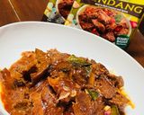 Foto langkah ke 5 dari resep Rendang daging bumbu instan.