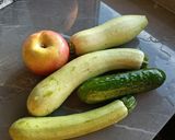 Foto del paso 1 de la receta Gazpacho de calabacín y manzana