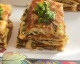A picture of step 9 of Cheese Chicken Salami Omelette Sandwich.