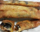 Foto langkah ke 7 dari resep Crunchy Banana Chocolate Cheese.
