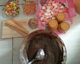 Foto langkah ke 1 dari resep Roti Coklat stik (jajan 1000 an).
