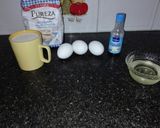 Foto del paso 1 de la receta: Bizcochuelo casero en fuente de pyrex!!