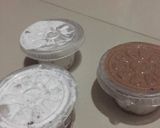 Foto langkah ke 7 dari resep Es krim coklat mix vanila oreo.